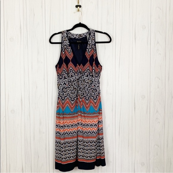 Laundry by Shelli Segal jersey knit material summer dress Sz 10 - Picture 1 of 8